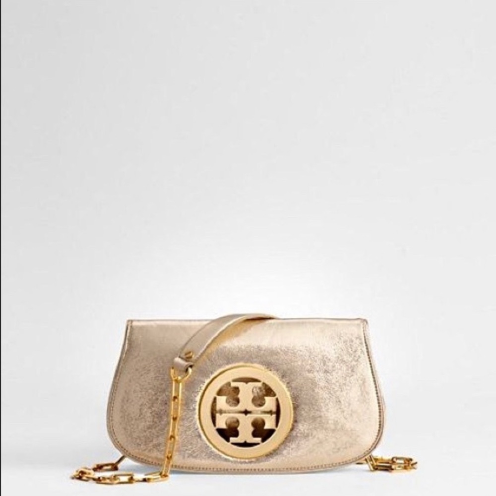 Tory Burch Gold Small Crossbody